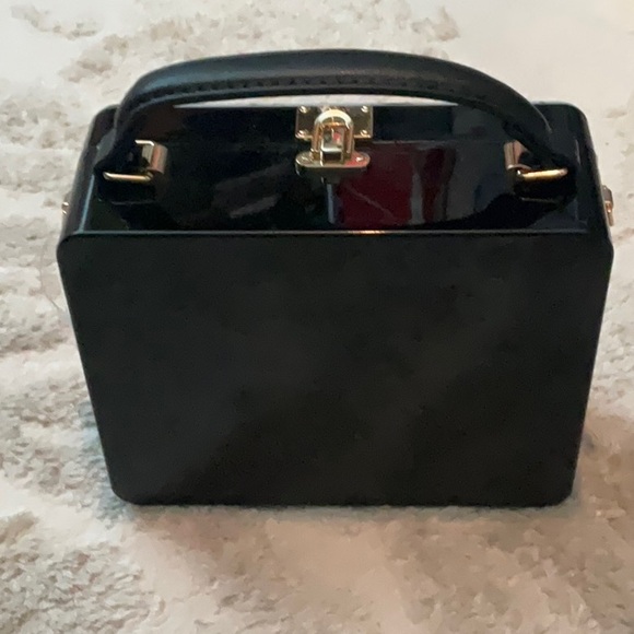 NWT Acrylic Box Clutch Designed by Bags 2 Slay. - Picture 2 of 7